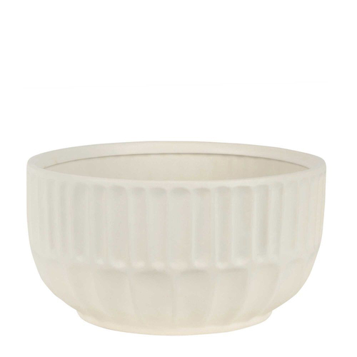 Belle Kartun Ceramic Bowl 25.5cm Kitchen Serveware - Ivory