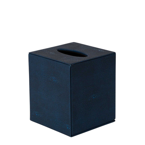 Belle Hunter PU Tissue Box Storage Square 15.5x13.5cm - Midnight