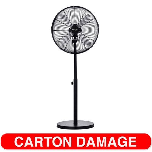 Dimplex 40cm High Velocity Pedestal Fan Matte Black