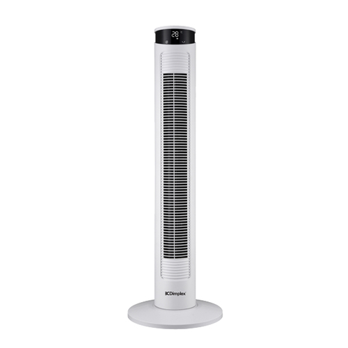 Dimplex 91cm 45W 3 Speed Cooling Tower Fan w/ Remote White