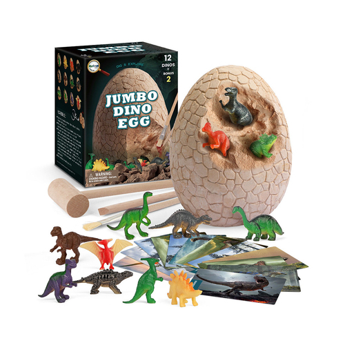 Kaper Kidz Dino Egg Jumbo Kids/Childrens Excavation Toy 6Y+