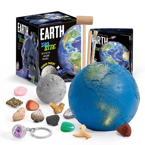 Kaper Kidz Planet Xplore Earth Big Treasures Dig/Excavation Site 6y+