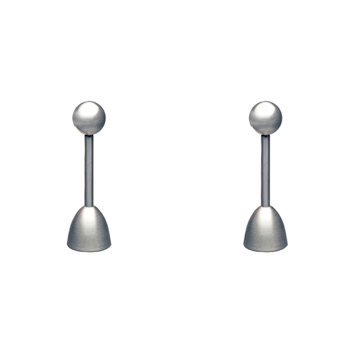 2PK Appetito Stainless Steel Egg Topper Home Kitchen Cooking