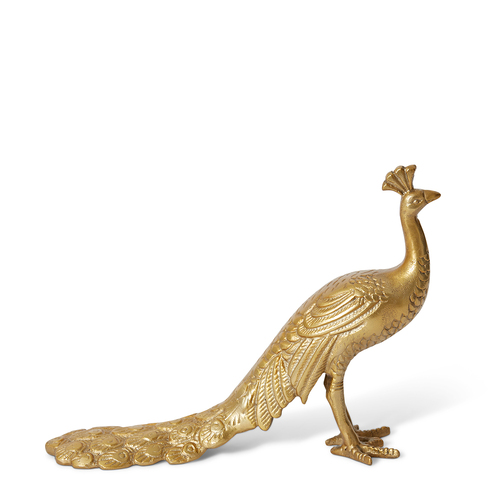 E Style Peacock Home Decorative Sculpture - 26 x 10 x 20cm