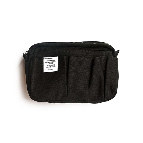 Delfonics Cotton Inner Carry Bag Pouch Small 19.5cm - Black