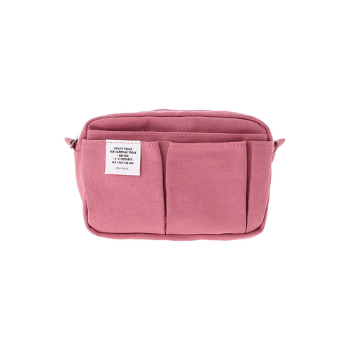 Delfonics Cotton Inner Carry Bag Pouch Small 19.5cm - Pink