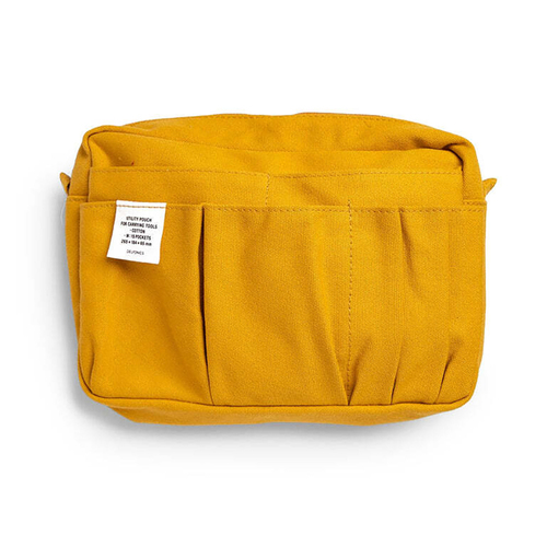 Delfonics Cotton Inner Carry Bag Pouch Medium 26.5cm - Yellow