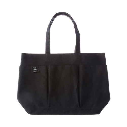 Delfonics Cotton Inner Carry Tote Bag w/ Handle Large 48cm - Black