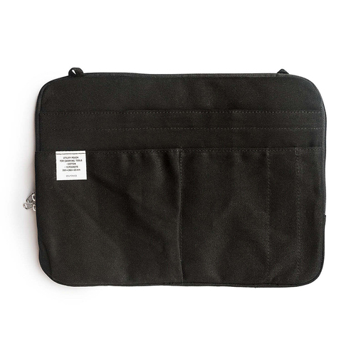 Delfonics A4 Inner Carry Bag Utility Pouch 35.5cm - Black