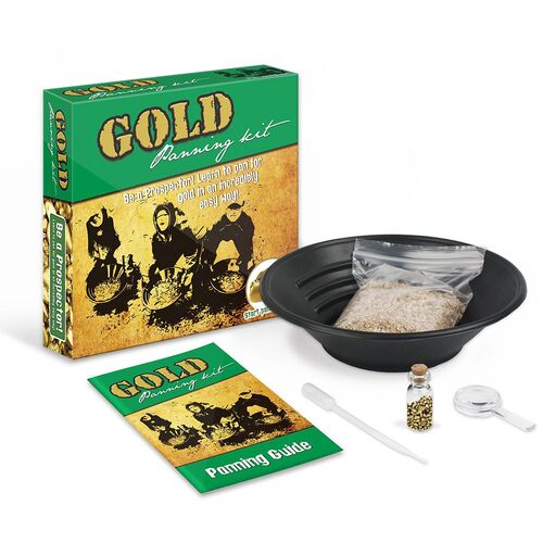 Kaper Kidz Genuine Gold Panning Prospector Excavation Science Kit 6y+