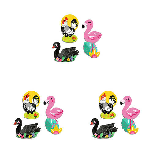 186pc Djeco Birds Fun Sticker Set Kids/Children 18m+