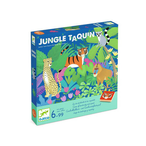 Djeco Jungle Taquin Dexterity & Handling Game Kids 6y+