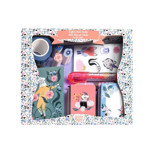 Djeco Cecile Mini Correspondence Box Writing Stationery Set Kids 5y+