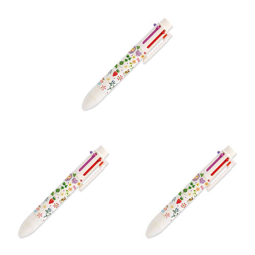 3PK Djeco Aiko Rainbow Multi-Coloured Pen Kids/Children 3y+