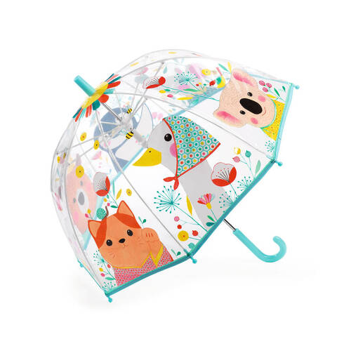 Djeco Nature PVC Child Manual Dome Umbrella 70cm 3y+