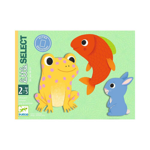 Djeco Little Select Animal Sorting Card Game Toddler 2.5y+