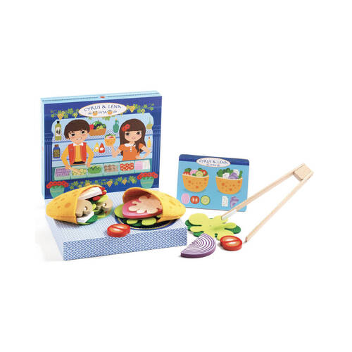 Djeco Cyrus & Lena Pita Kids Pretend Play Toy Set 3y+