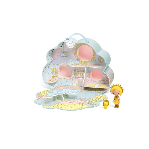 Djeco Sunny & Mia House Tinyly 26x19cm Kids Play Toy 4y+