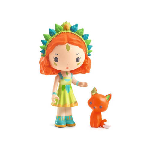 Djeco Sylvia & Fox's House In The Forest Figurines Kids Play Toy 4y+