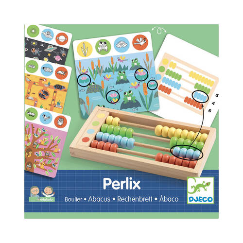 Djeco Perlix-Abacus Counting Kids Educational Toy 4y+