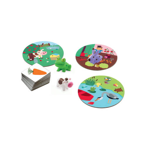 Djeco Little Association Toddler Game Interactive Play 2.5y+