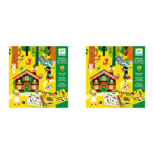 320pc Djeco The Magical Forest Stickers Set Kids Art/Craft 4y+