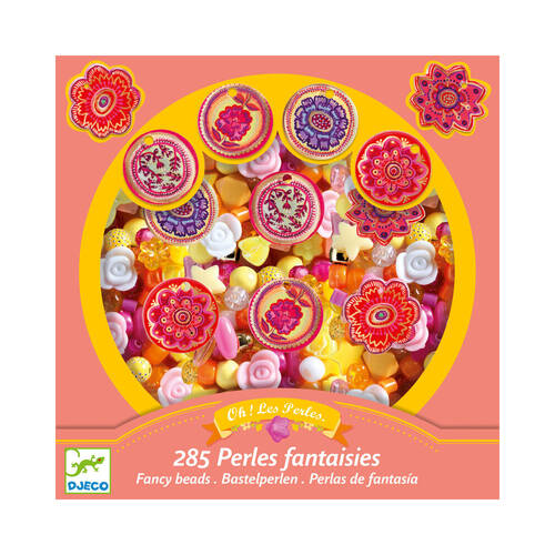 Djeco Flower Fancy Beads Kids/Children Craft Accessory Kit 6y+