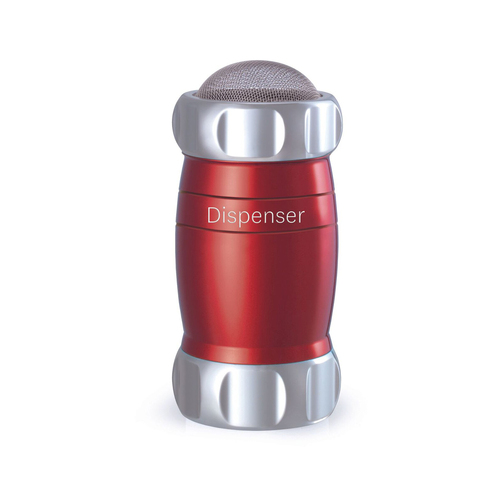 Marcato Aluminum Dispenser/Shaker Sifter Baking Utensil - Red