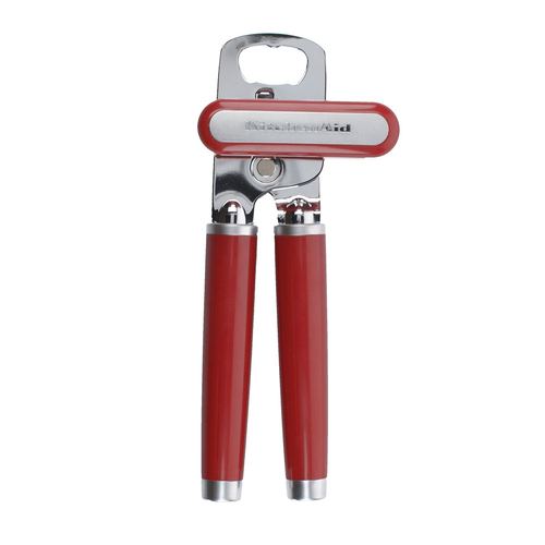 KitchenAid Stainless Steel Can Opener 21x9cm - Empire Red