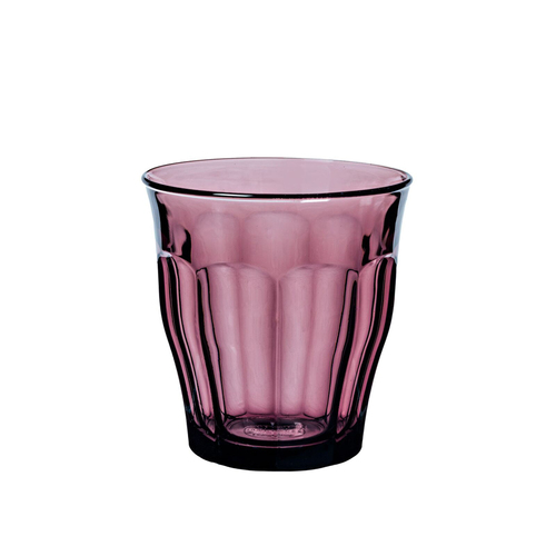 4pc Duralex Picardie 250ml Glass Tumbler Set - Plum