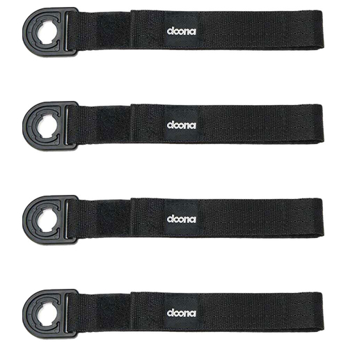 4pc Doona Liki Toddler/Child Trike Pedal Strap - Black