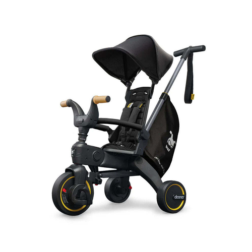 Doona Liki Adjustable Foldable Toddler Trike S5 - Nitro Black