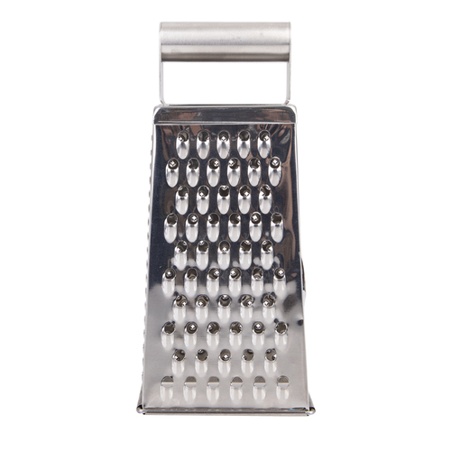 Appetito Stainless Steel Deluxe Grater 4-Sided Kitchen Cooking Tool