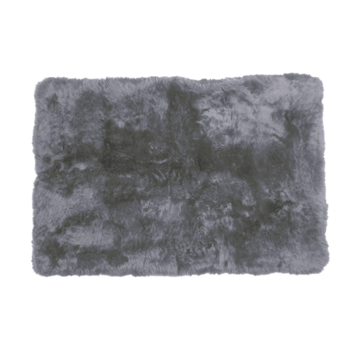 Auskin The Gulgong Sheepskin Area Rug 120x180cm Steel