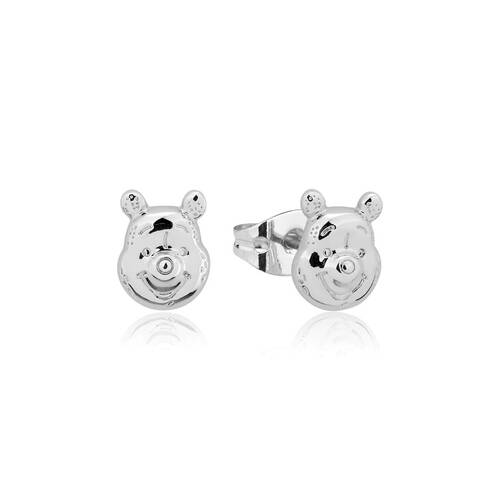 Couture Kingdom Disney Winnie The Pooh Stud Earrings Silver