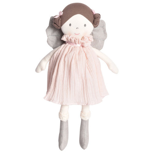 Bonikka Organic Angelina Fairy Doll 33cm Soft Toy 0m+