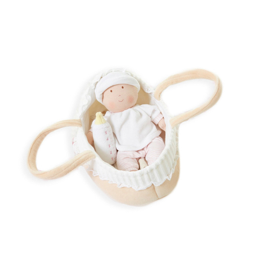 Bonikka Grace Baby Doll in Carry Cot 25cm w/ Accessories 0m+