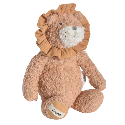 Tikiri Lionel The Lion Organic Plush 31cm Soft Toy 0m+ Brown