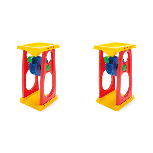 2PK Dantoy Classic Sand & Water Wheel Kids 30cm Sandpit Toy 2y+