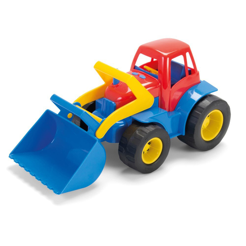 Dantoy Classic Tractor w/ Front Loader Kids 16.5cm Sandpit Toy 2y+