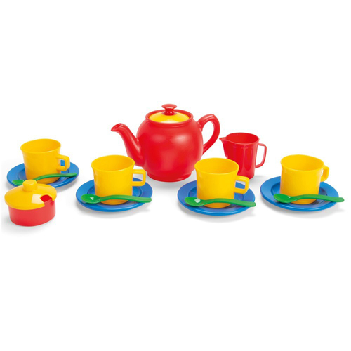 17pc Dantoy Classic Tea Kitchen Pretend Play Kids Toy Set 2y+