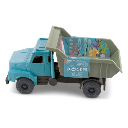 Dantoy Blue Marine Little Dump Truck 15cm Kids Sand Pit Toys 2y+