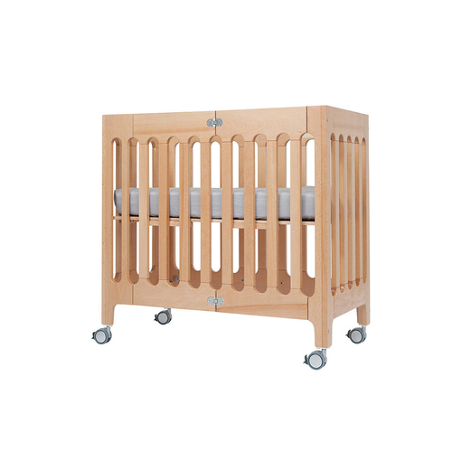 Bloom Alma Mini 94.4cm Baby Sleeping Wood Crib Natural