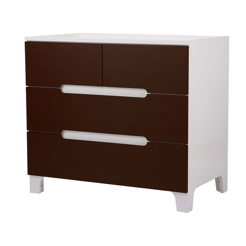 Bloom Alma 91.5x87cm Dresser Cabinet Espresso & Coconut White