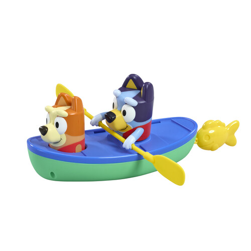 Bluey Paddling Canoe Kids/Childrens Prentend Playset 18m+