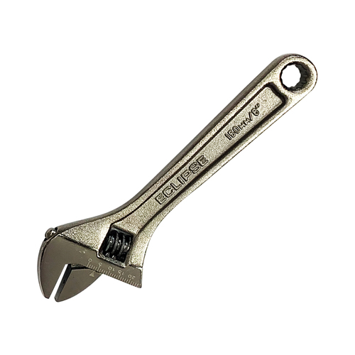 Eclipse Pro Tools Steel Adjustable Wrench 150mm - Silver