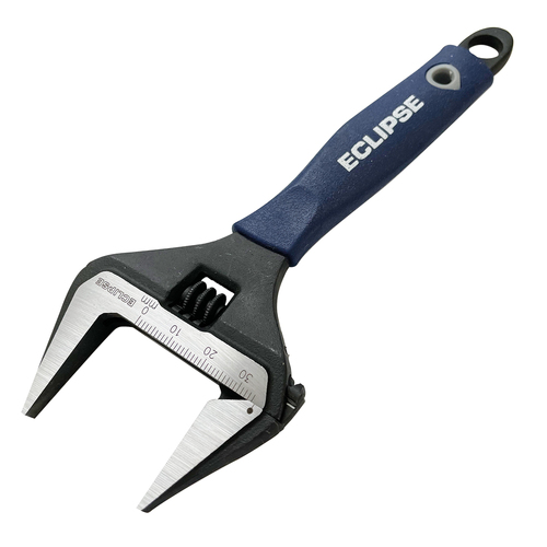 Eclipse Pro Tools Extra Wide Jaw Adjustable Steel Wrench 150mm - Blue