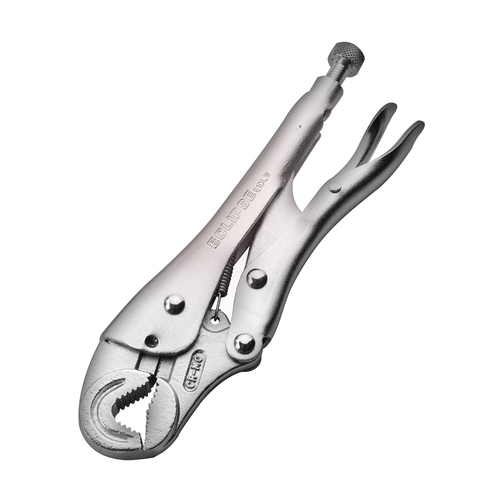 Eclipse Pro Tools Chrome Locking Plier Hex Jaw 250mm - Silver