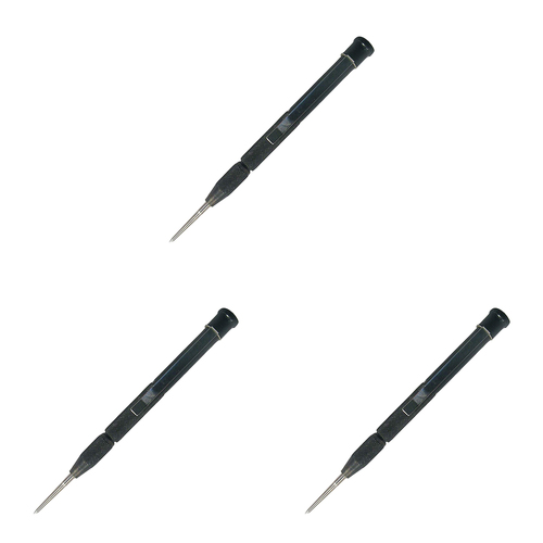 3PK Eclipse Pro Tools Pocket Scriber Hardened Steel Point 89mm - Black