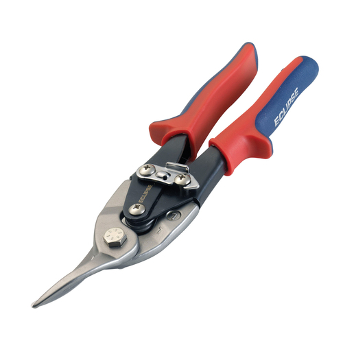 Eclipse Pro Tools Aviation Snip Left & Sraight Cut 250mm - Red